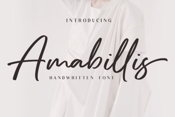 Amabillis: A Script Font That Makes Your Brand Feel Thoughtful