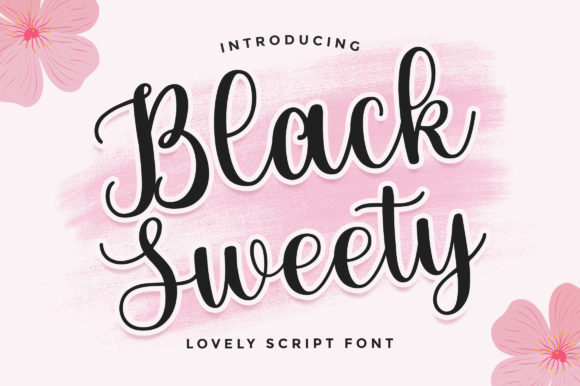Black Sweety Script for Web Design Projects