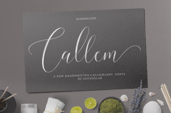 Callem Script: Elevating Campaigns with Natural Calligraphy Style