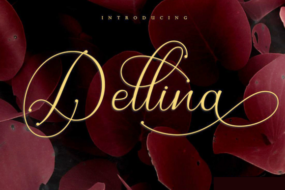Dellina Script: A Thoughtful Typeface for Elegant Editorial Moments