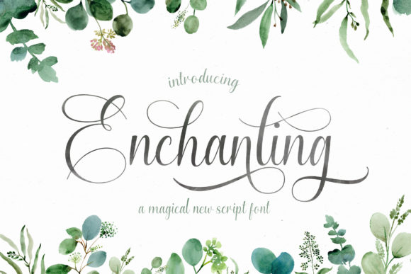 Enchanting Script: A Handwritten Font That Elevates Real Small Business Branding