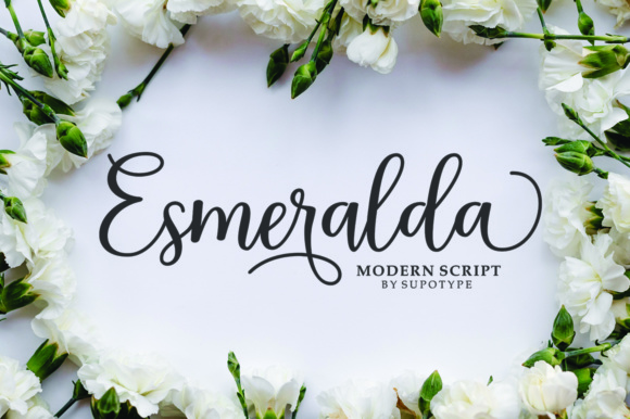 Esmeralda Script: A Sweet Font for Handmade Creations
