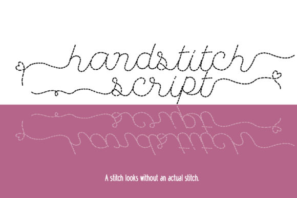 Handstitch Script: A Stylish Font for Web Design Projects
