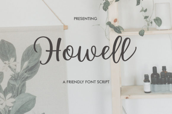 Howell Script for Branding Projects