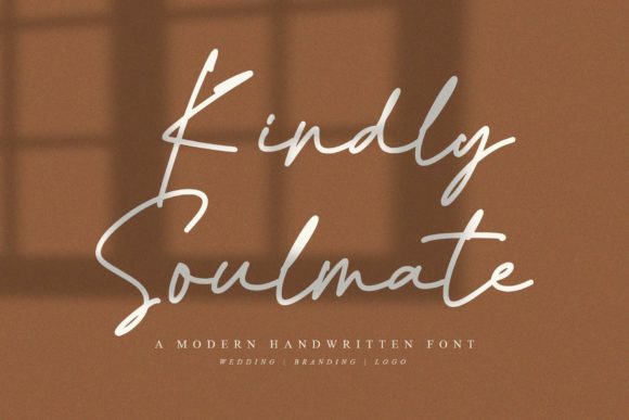 Kindly Soulmate Script for Modern Editorial Design