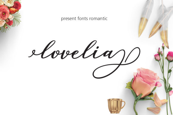Lovelia Script: A Modern Font for Creative Editorial Design