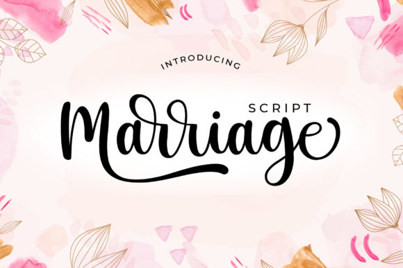 Marriage Script: A Handwritten Font That Elevates Digital Design