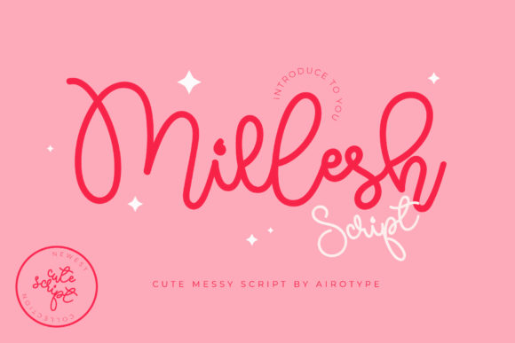 Millesh Script: A Handwritten Font for Modern Web Design
