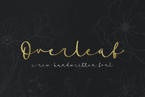 Overleaf Script: A Graceful Font for Digital Marketing
