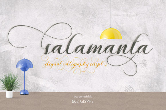 Salamanta Script: A Modern Font for Polished Branding