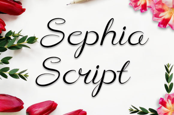 Sephia Script: A Modern Typeface for Editorial Design