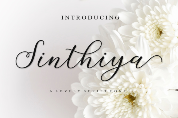 Sinthiya Script for Modern Web Design