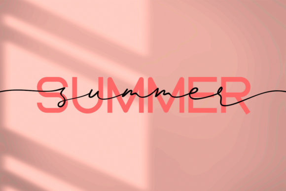 Summer Grow: A Chic, Versatile Font for Small Business Branding