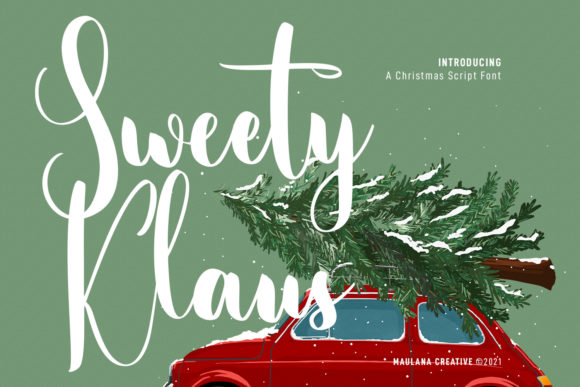 Sweety Klaus Script for Modern Branding Projects