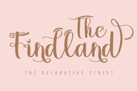 The Findland: A Cheerful Script Font That Elevates Real Small Business Branding