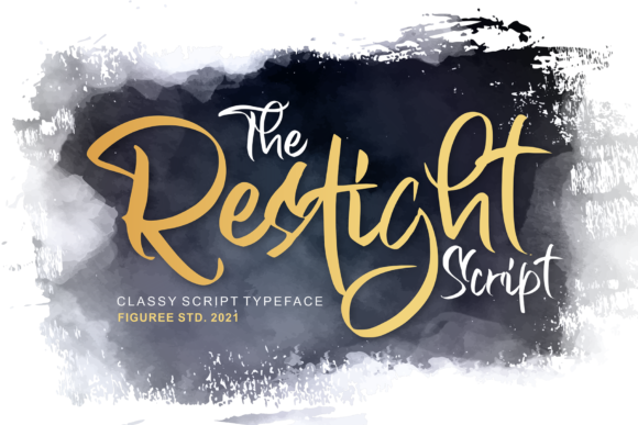 The Restight Script: A Handwritten Font for Editorial Design
