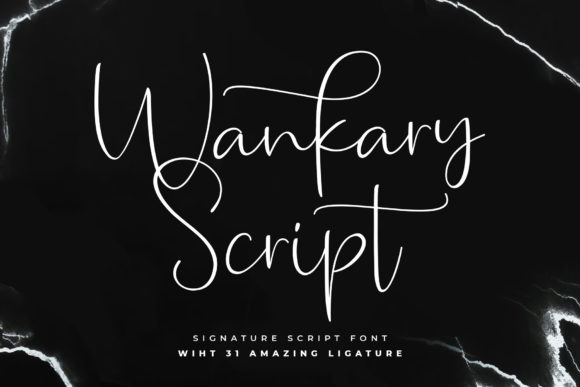 Wankary Script: A Font That Elevates Brand Identity
