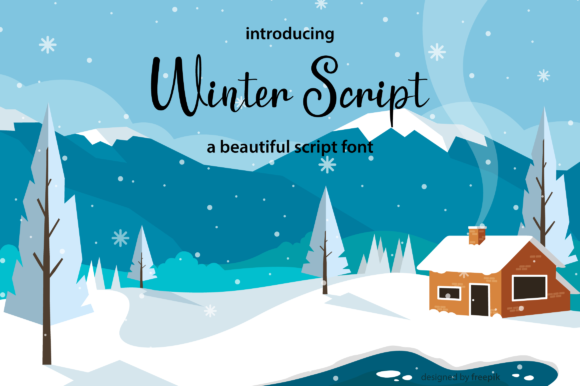 Winter Script: A Font That Elevates Your Brand's Visual Story